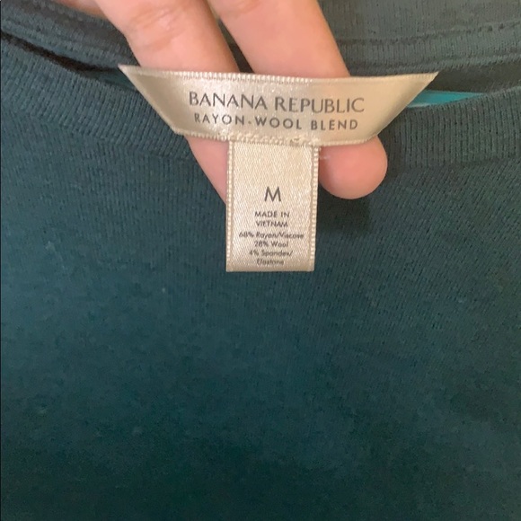 Banana Republic green long sleeve shirt - Picture 2 of 2
